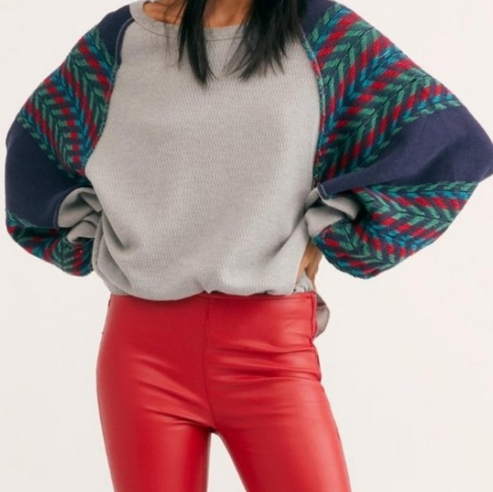 NWT Free People Oversized Batwing Sweater - XS